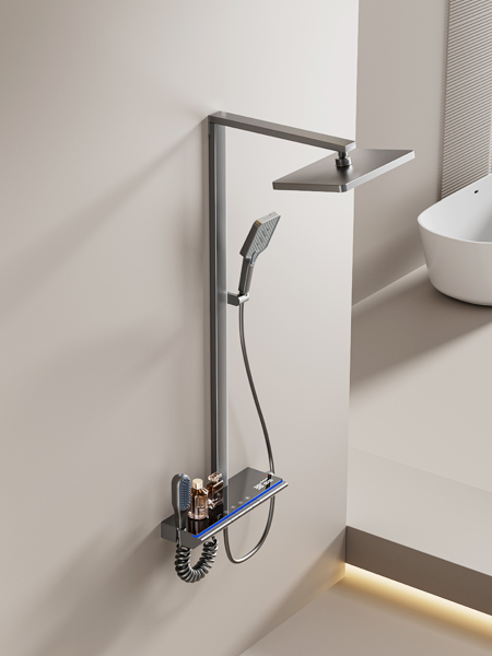 按键四功能豪华花洒套装 按键四功能豪华花洒套装