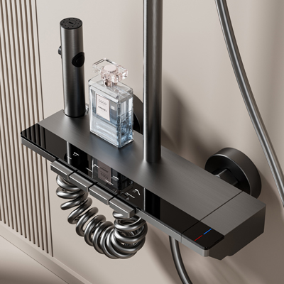 按键四功能豪华花洒