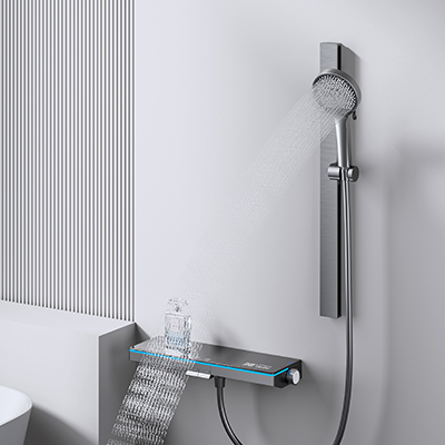 按键双功能极简花洒